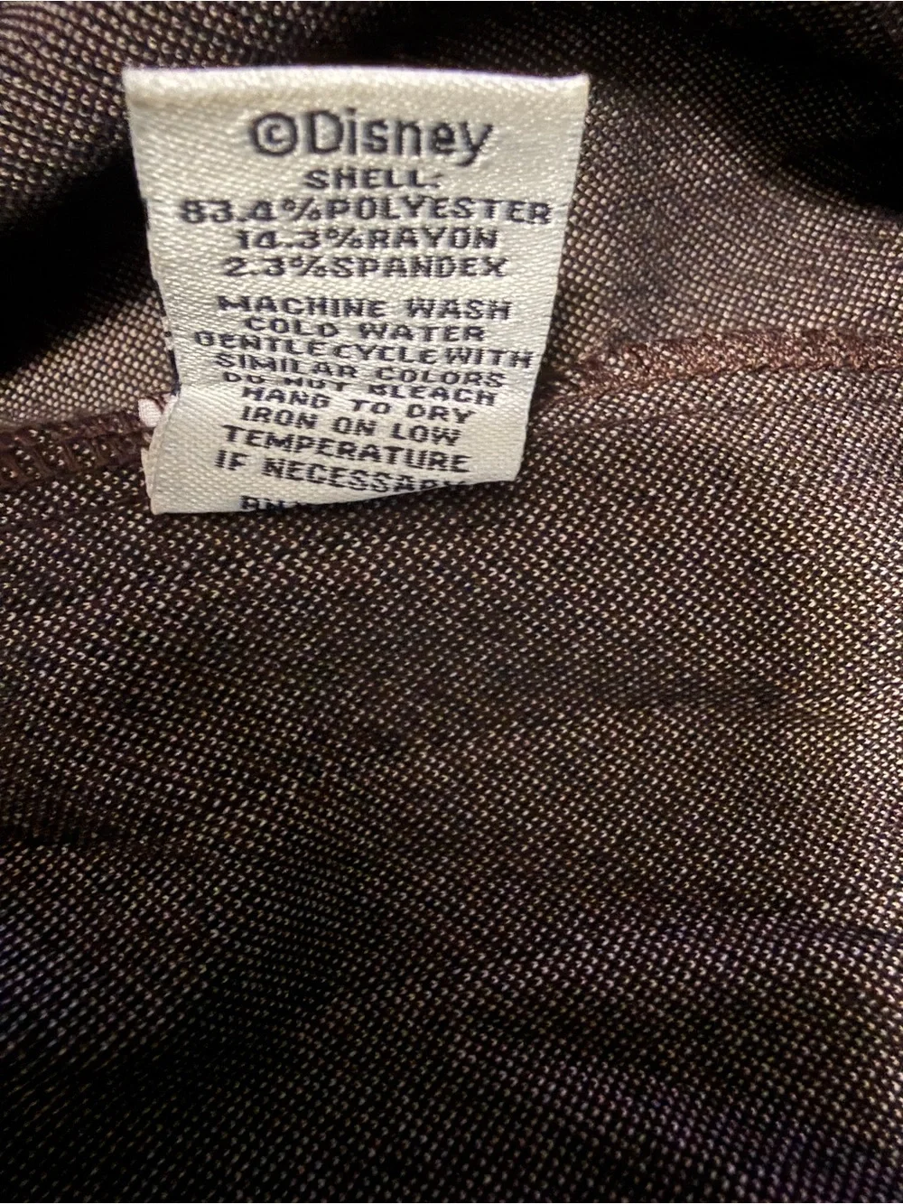 Men's brown Pinstripe  Pants size XL